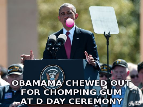 obama chewing gum imagebot